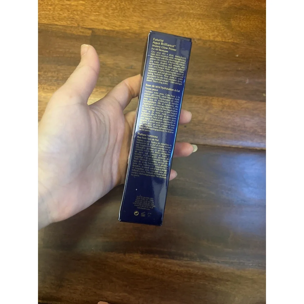ESTEE LAUDER Futurist Aqua Brilliance Watery Glow Primer 1.35oz -New In Box